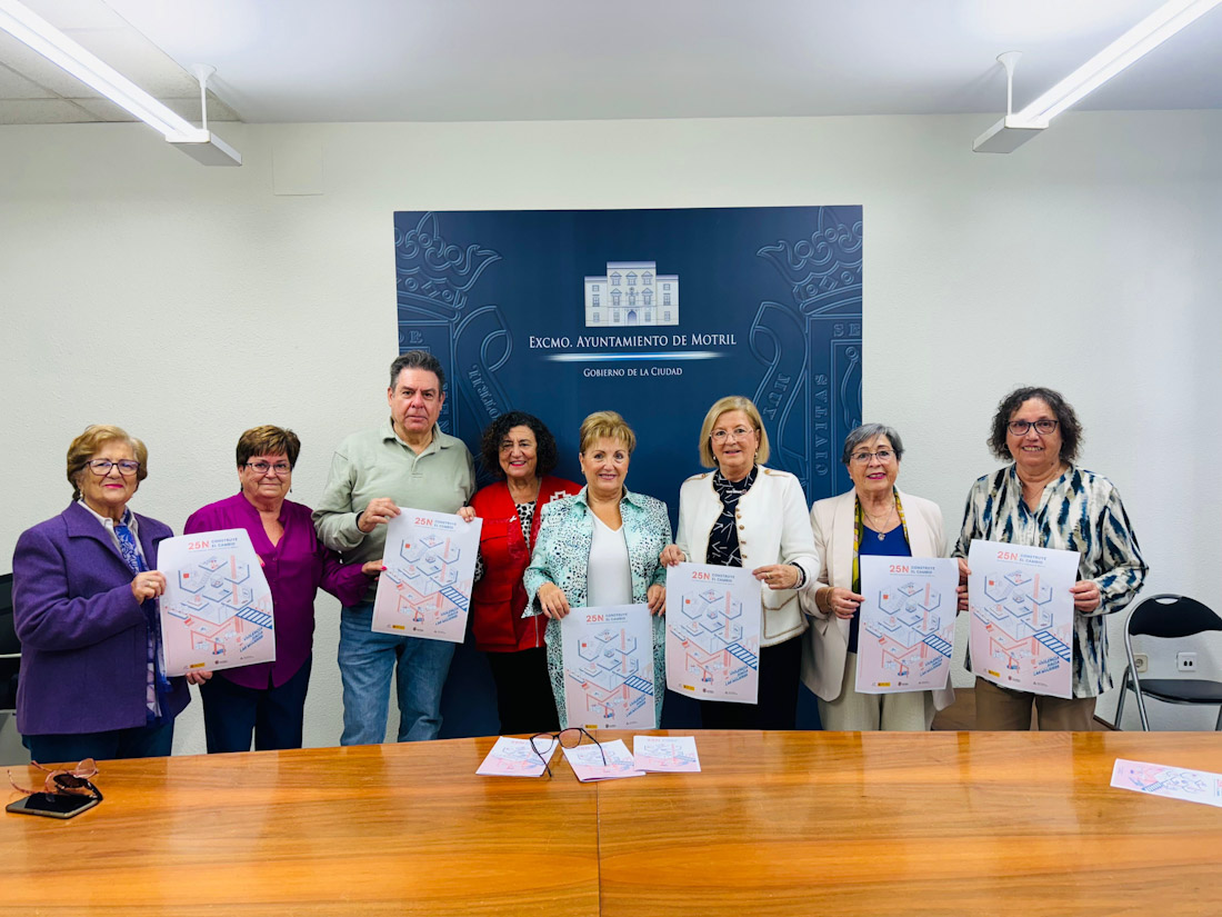 Presentación de las actividades por el 25N (AYTO. MOTRIL)