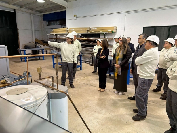 Visita al programa de formación y empleo (AYTO. GRANADA)