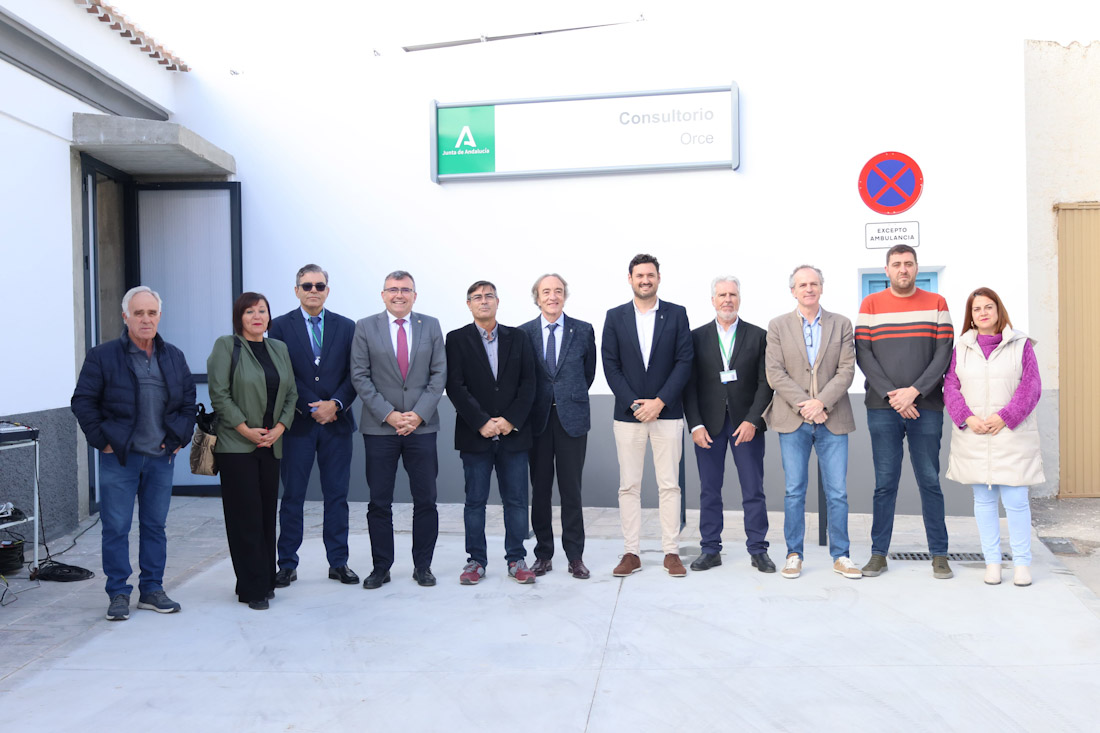 Visita al nuevo consultorio médico de Orce (SUBDELEGACIÓN)