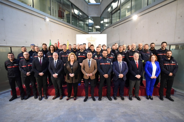 Reconocimiento a los bomberos (DIPGRA)