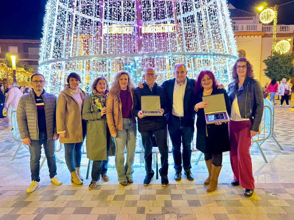 Encendido del alumbrado navideño en Huétor Tajar (AUTO. HUÉTOR TÁJAR)
