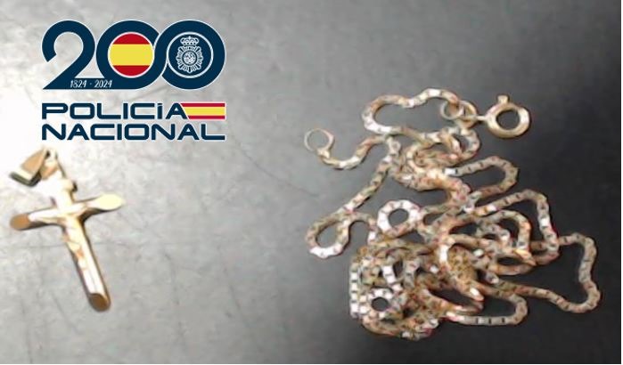 Joyas recuperadas (POLICIA ANCIONAL)