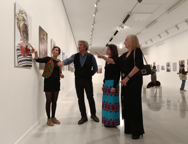 Inauguración de la exposición (CAJA GRANADA FUNDACIÓN) Inauguración de la exposición (CAJA GRANADA FUNDACIÓN)