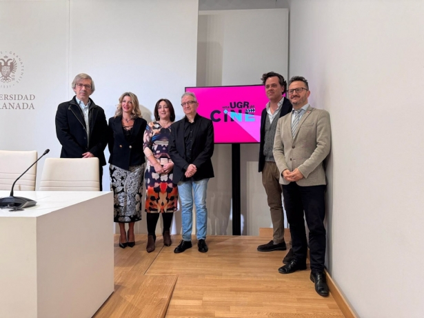 Acto de presentación del programa de actividades `Una UGR de cine` con motivo de los Goya 2025 (UGR) Acto de presentación del programa de actividades `Una UGR de cine` con motivo de los Goya 2025 (UGR)