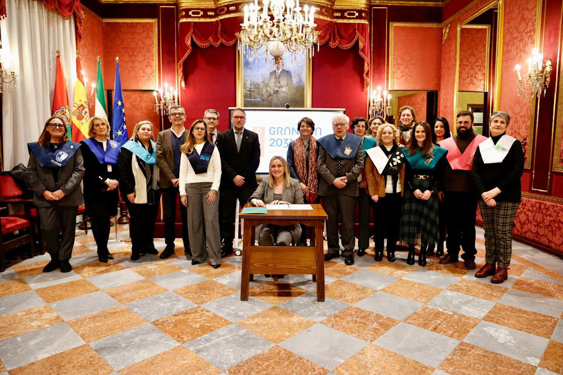 Firma del manifiesto (AYTO. GRANADA)