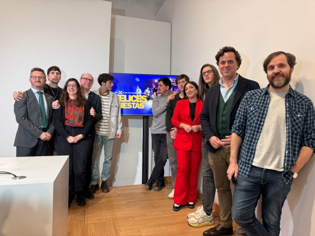 Presentación del video navideño d ela Universidad de Granada (UGR)