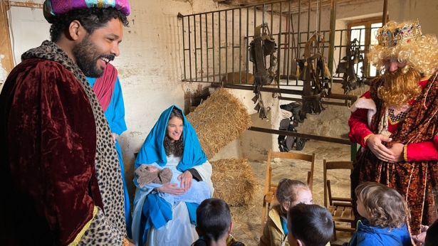 Edición anterior del belén viviente (AYTO. HUÉTOR VEGA)