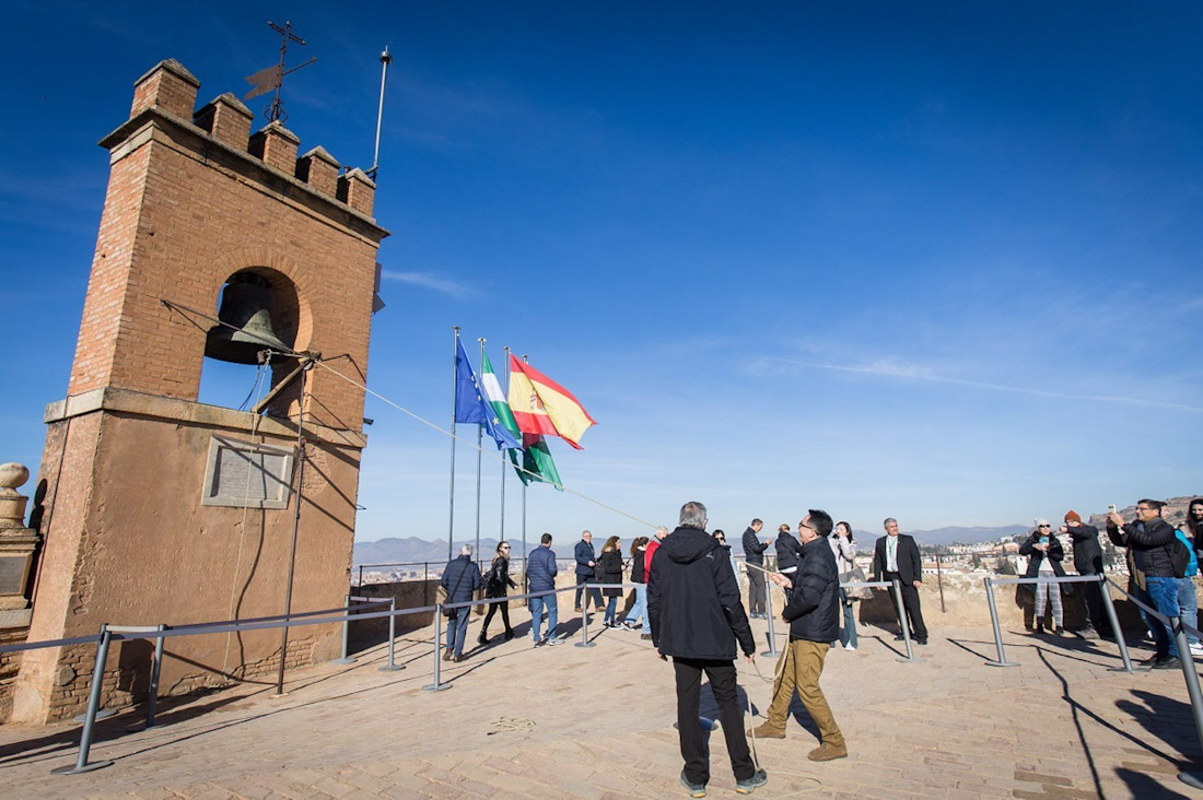 Torre de la Vela, en la Alhambra (PATRONATO DE LA ALHAMBRA)