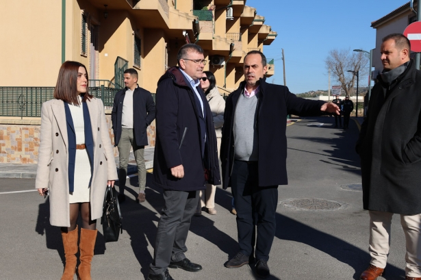 Imagen de la visita a Pulianas (SUBDELEGACIÓN)