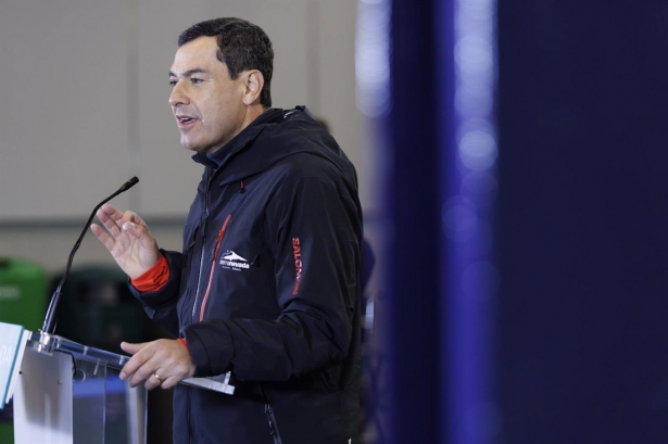 El presidente de la Junta de Andalucía, Juanma Moreno, en una imagen de archivo (ÁLEX CÁMARA - EUROPA PRESS)