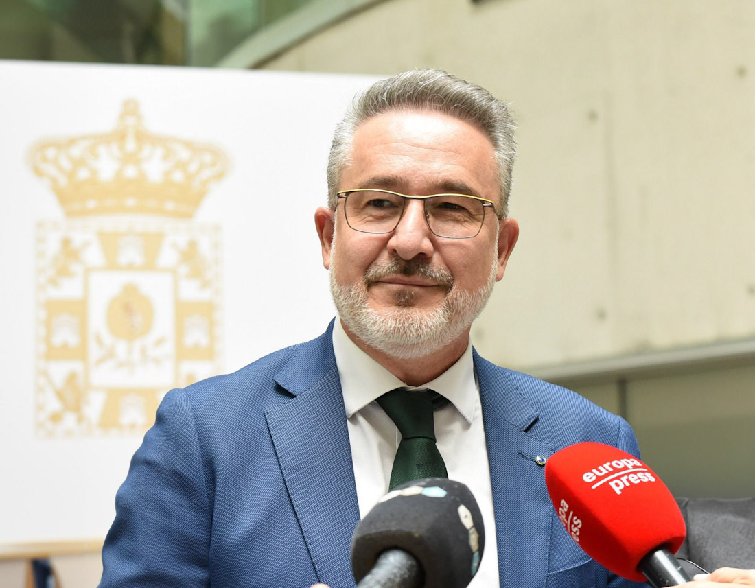 El diputado de Fondos Europeos, Desarrollo, Industria y Empleo, Antonio Díaz (DIPGRA)