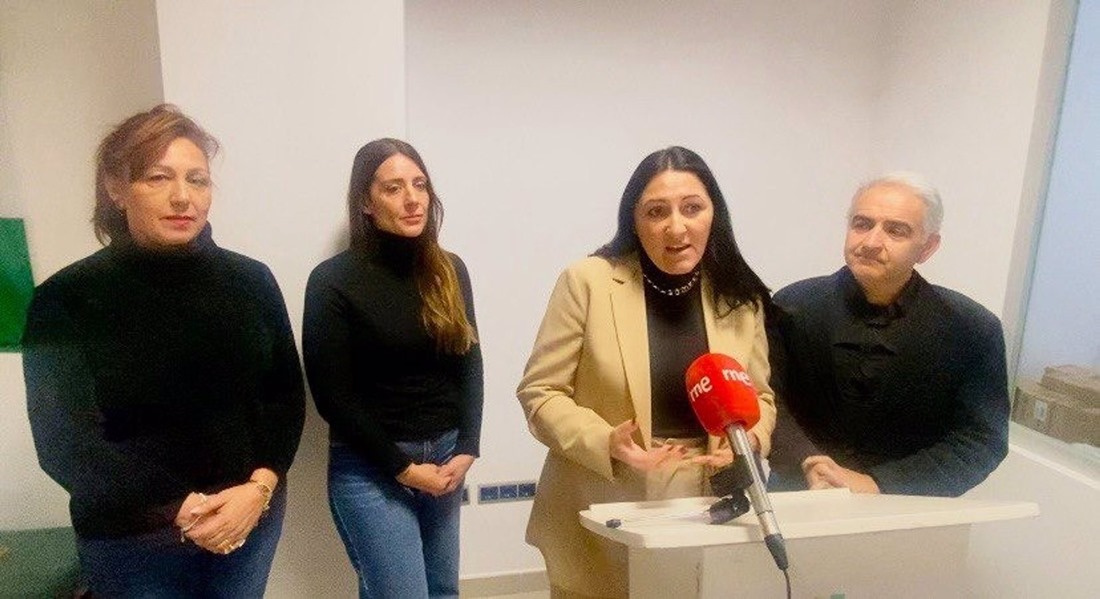 La Portavoz Adjunta De Por Andalucía, Alejandra Durán, En Rueda De Prensa En Granada. (POR ANDALUCÍA)
