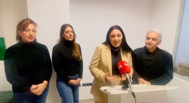La Portavoz Adjunta De Por Andalucía, Alejandra Durán, En Rueda De Prensa En Granada. (POR ANDALUCÍA)