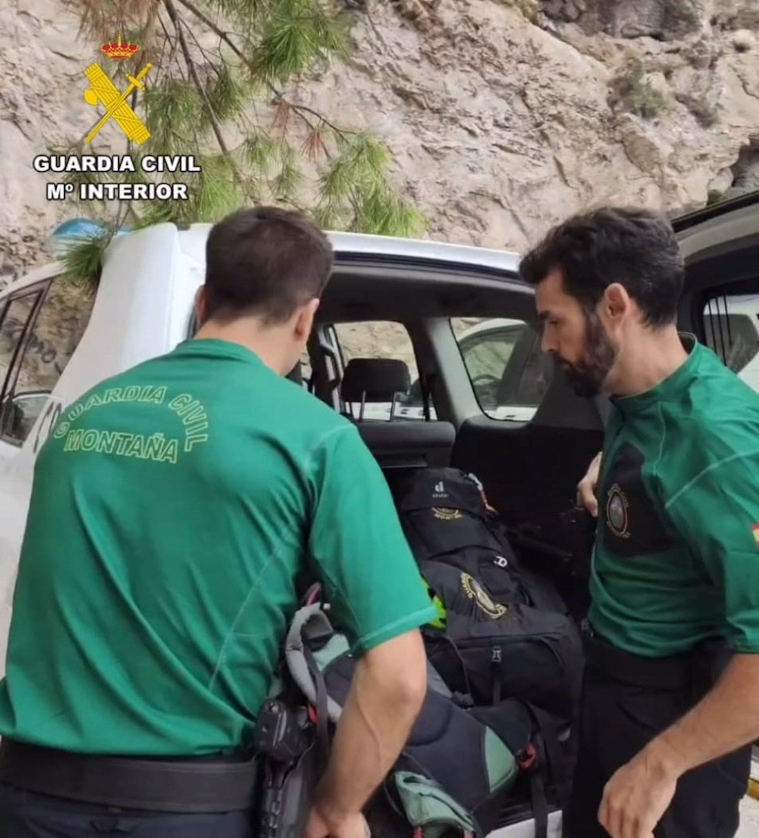 Agentes del Greim. Archivo (GUARDIA CIVIL)
