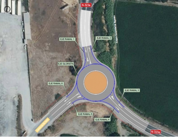 Diseño de la glorieta (SUBDELEGACIÓN)