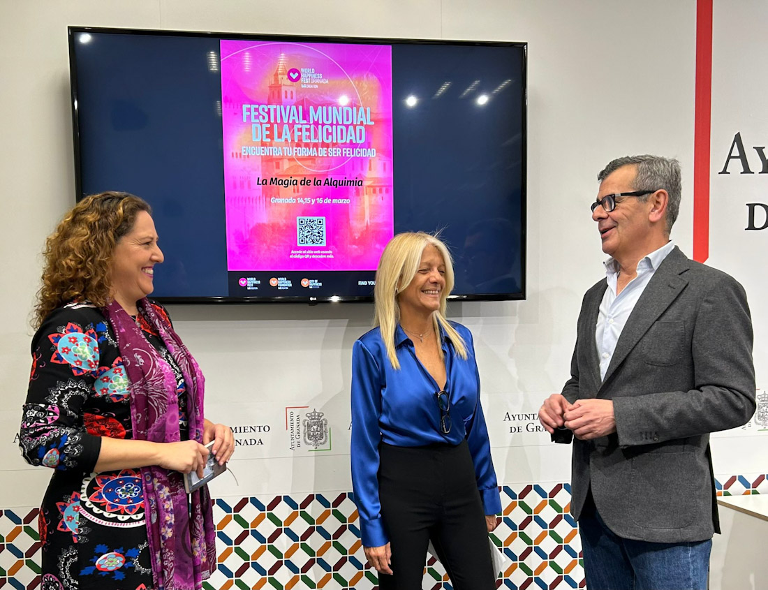 Presentación del Festival Mundial de la felicidad (AYTO. GRANADA)