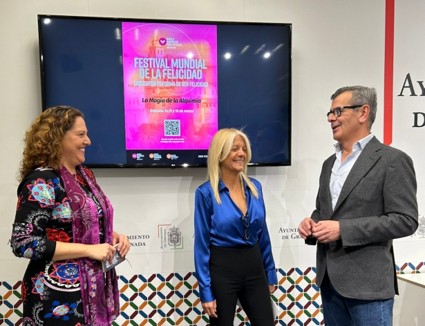 Presentación del Festival Mundial de la felicidad (AYTO. GRANADA)