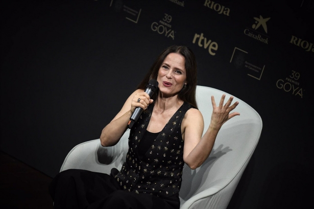 La actriz, Aitana Sánchez Gijón, durante el anuncio del nombre del Goya de Honor 2025 (FERNANDO SÁNCHEZ/EUROPA PRESS) La actriz, Aitana Sánchez Gijón, durante el anuncio del nombre del Goya de Honor 2025 (FERNANDO SÁNCHEZ/EUROPA PRESS)