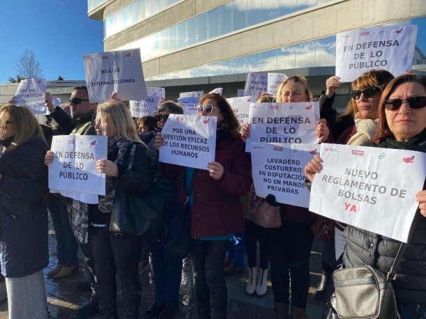 Imagen de la protesta (UGT) Imagen de la protesta (UGT)