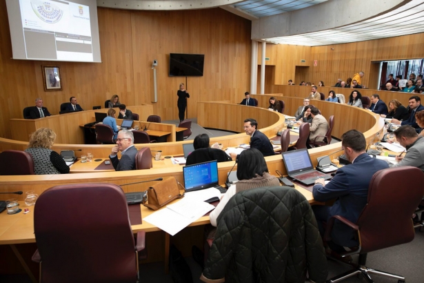 Pleno de la Diputación de Granada (ANTONIO L. JUÁREZ)