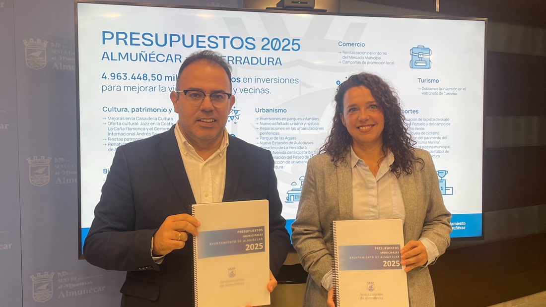 Presentación de los Presupuestos Municipales (AYTO. ALMUñËCAR)