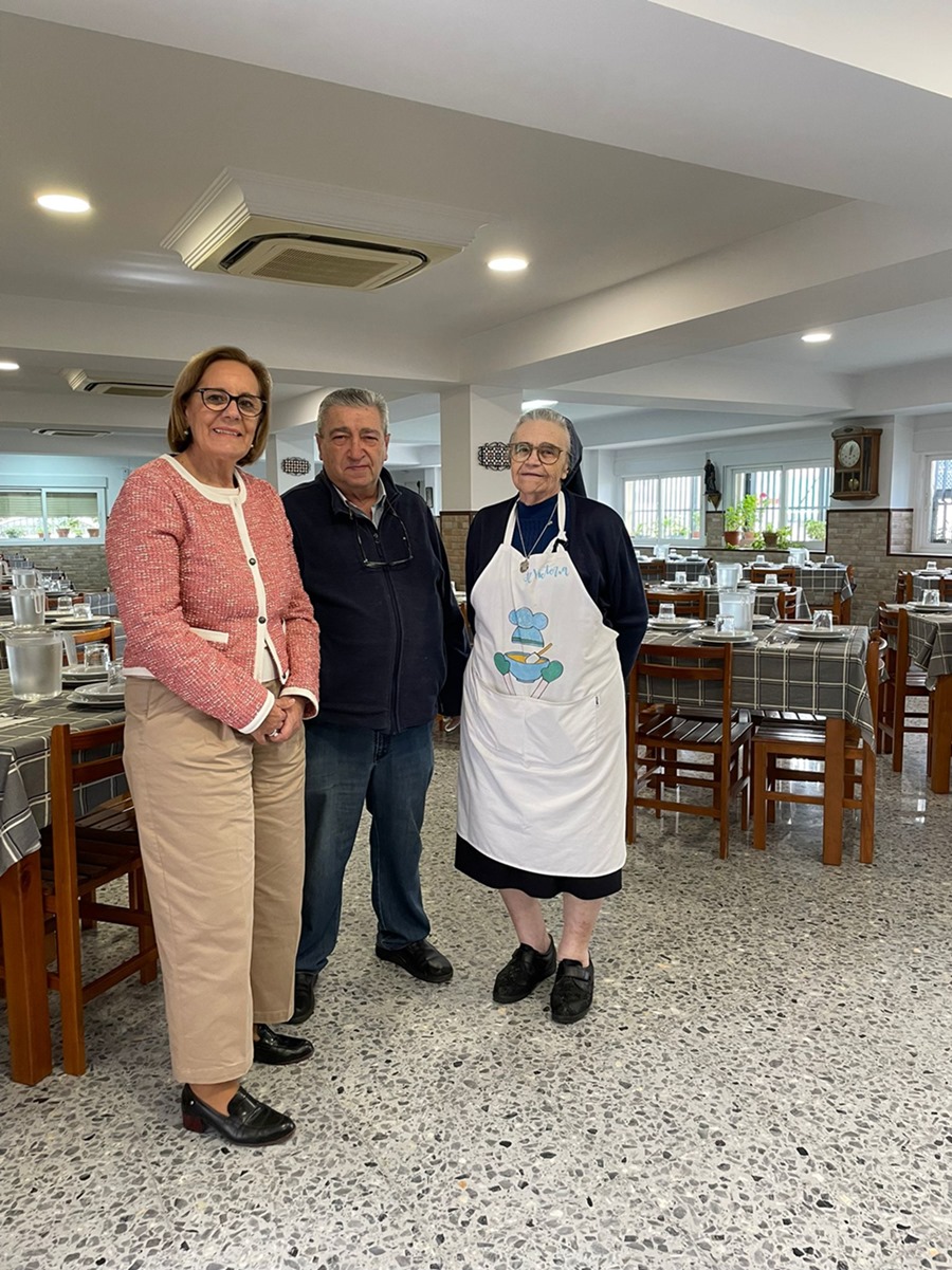 Visita al comedor social Regina Mundi (JUNTA)