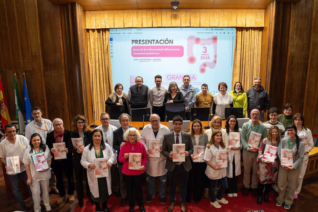 Acto de presentación de la guía de la enfermedad inflamatoria intestinal pediátrica (JUNTA)