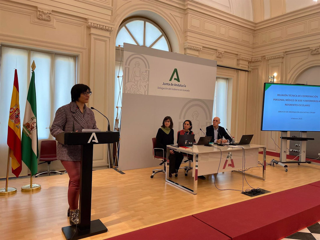 La delegada de Desarrollo Educativo y Formación Profesional de la Junta Granada, María José Martín (JUNTA)