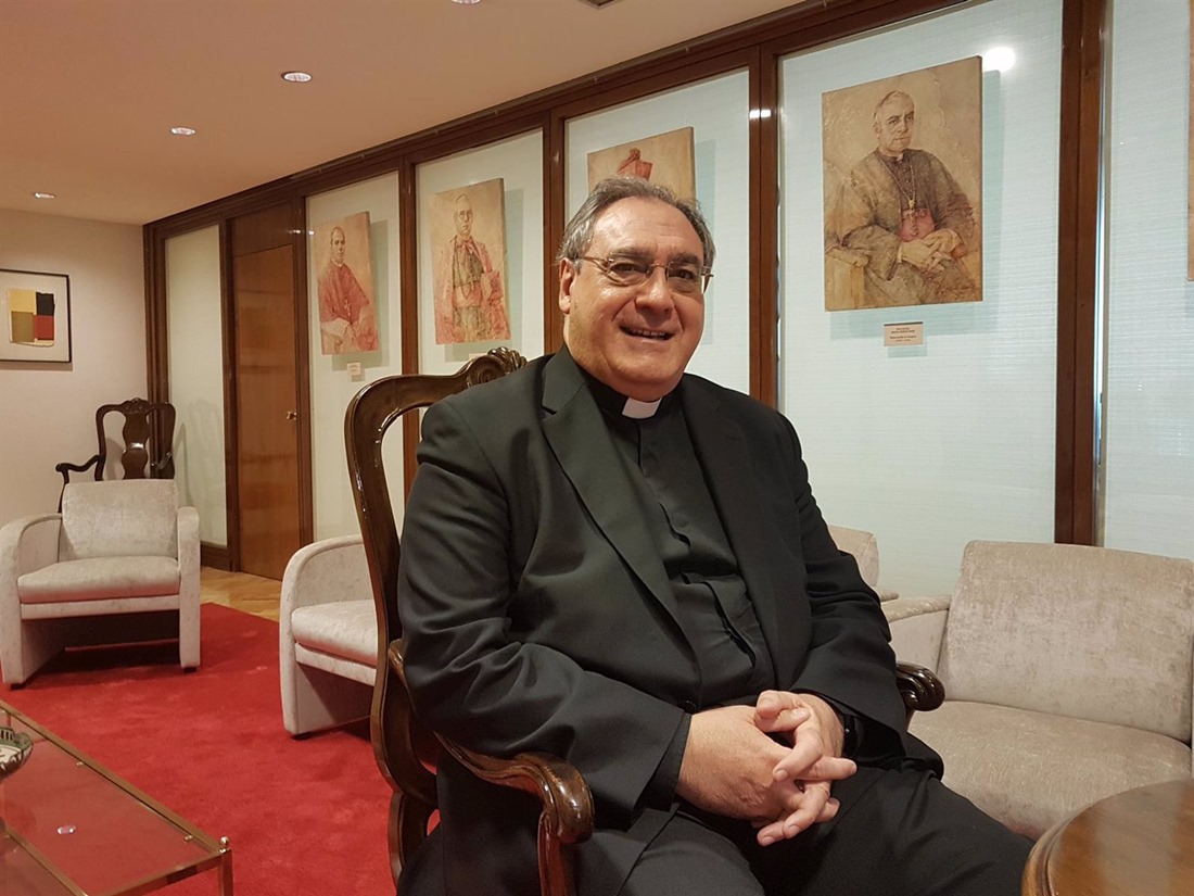 El arzobispo de Granada, José María Gil Tamayo, en imagen de archivo (EUROPA PRESS)