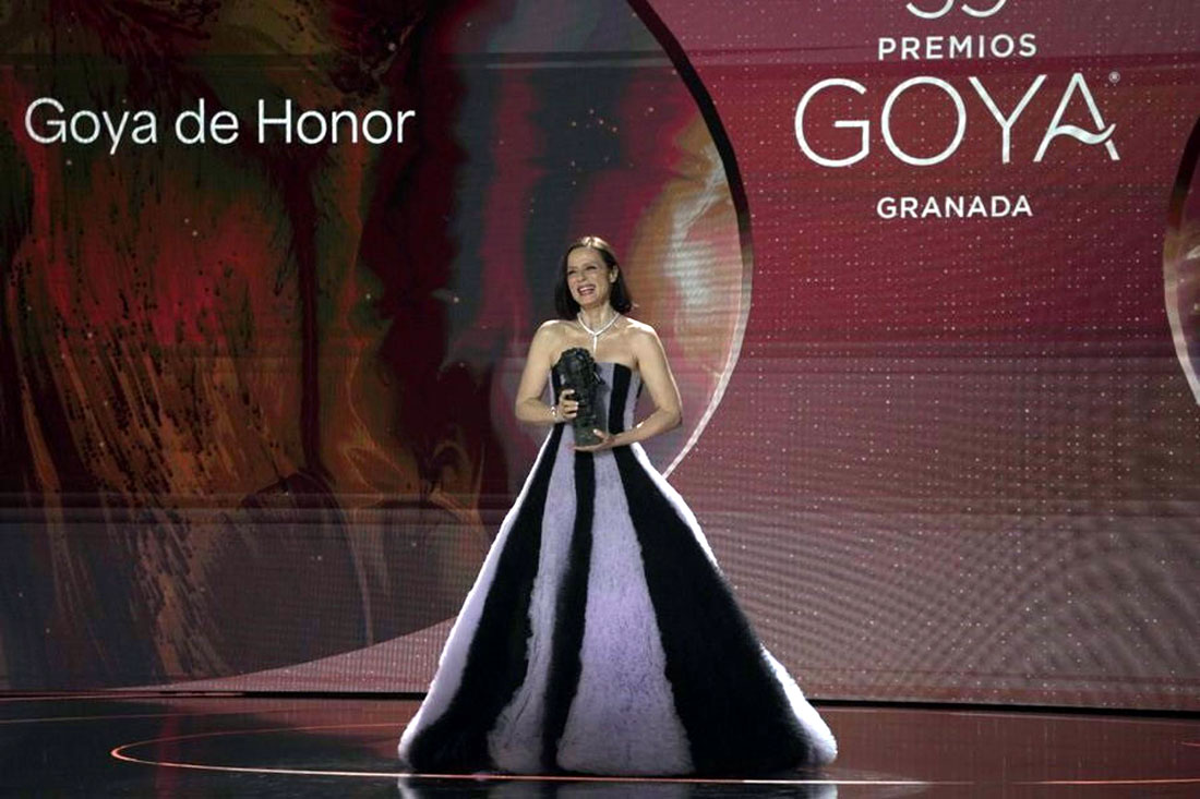 Aitana Sánchez-Gijón, Goya de Honor 2025 - ACADEMIA DE CINE