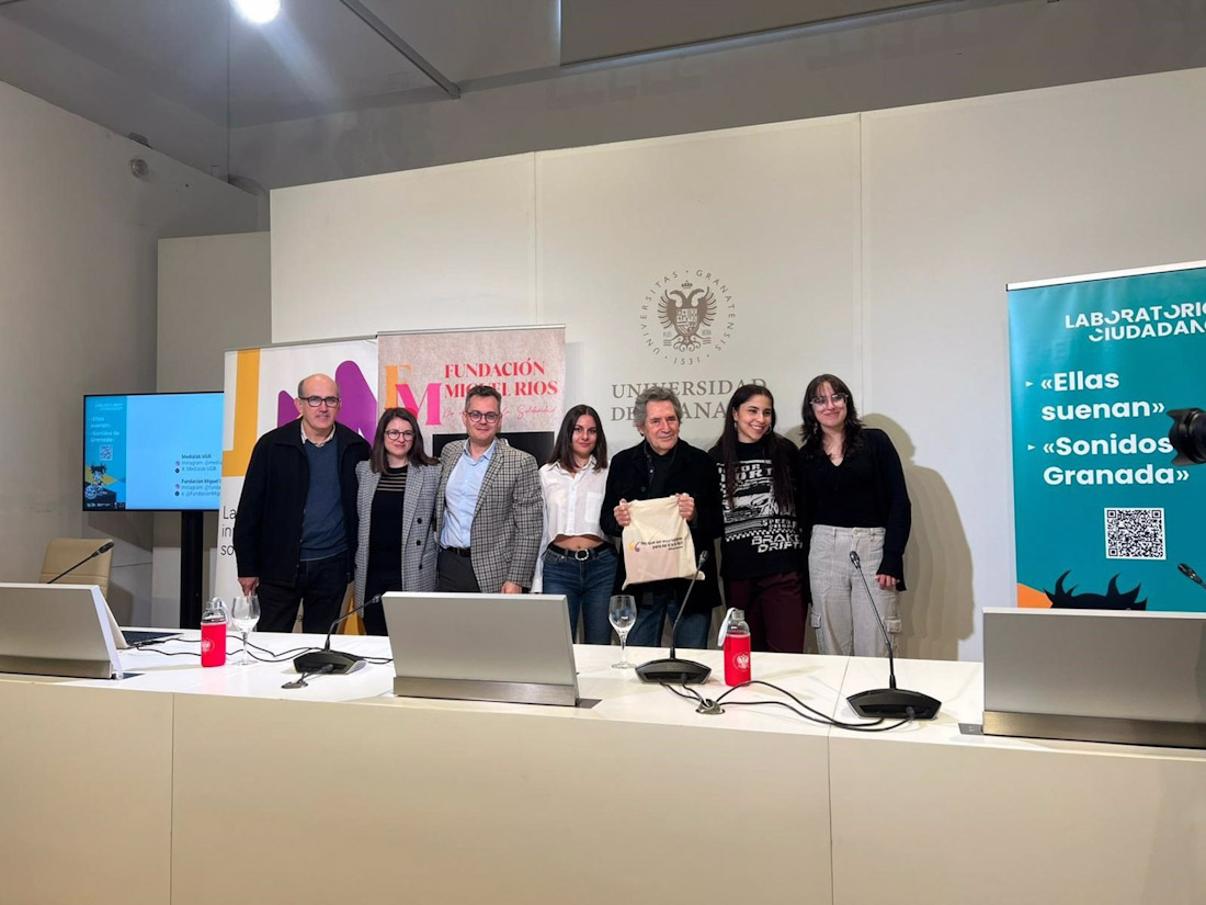 Presentación con Miguel Ríos de los laboratorios ciudadanos `Ciudad, música y cultura` (UGR)