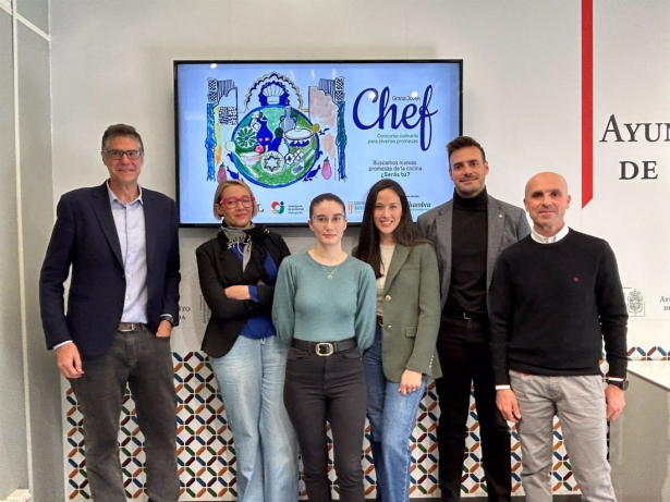 Presentación del concurso culinario `GranaJovenChef` (AYUNTAMIENTO)