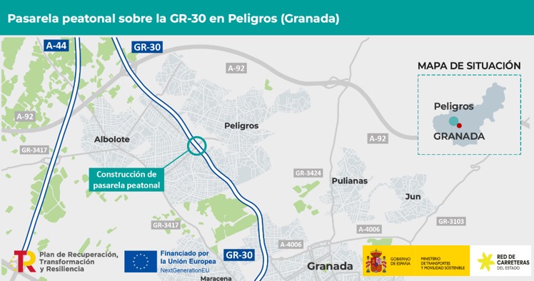 Pasarela Peatonal sobre la GR 30 (SUBDELEGACIÖN)