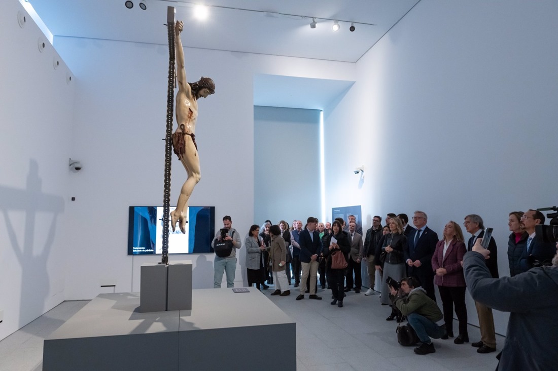 Cristo de la Misericordia, tras su reciente restauración en el Instituto de Patrimonio Histórico de Andalucía (JUNTA DE ANDALUCÍA)