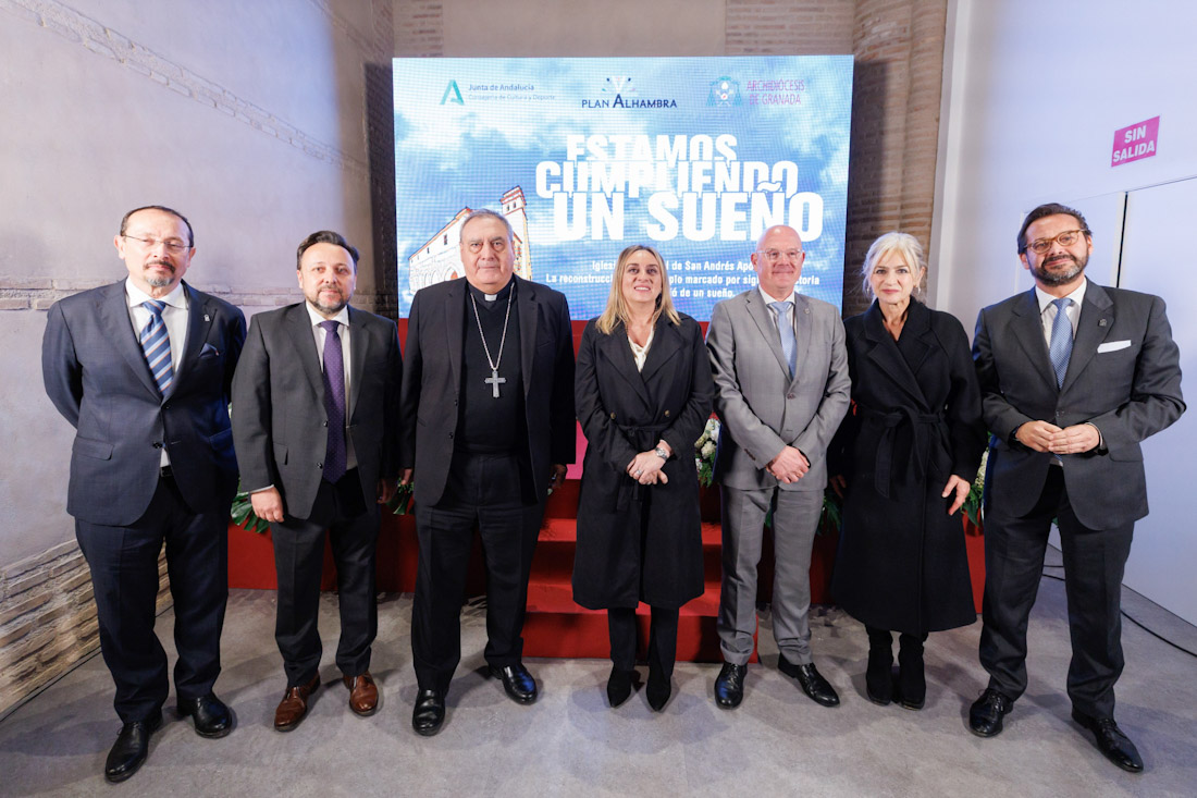Presentación de la rehabilitación del Templo de San Andrés (JUNTA)