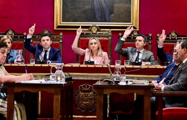 Pleno del Ayuntamiento de Granada, en imagen de archivo (PERFIL DE MARIFRÁN CARAZO EN LA RED SOCIAL `X`)