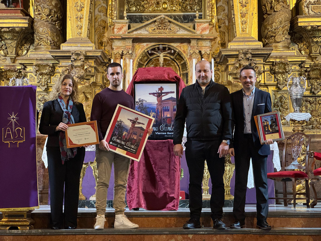 Presentación del cartel de Semana Santa (AYTO. ALHENDÍN)