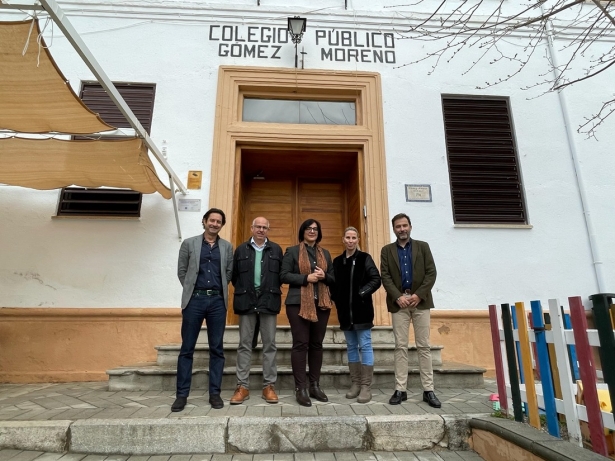 Visita al CEIP Gómez Moreno (JUNTA) Visita al CEIP Gómez Moreno (JUNTA)