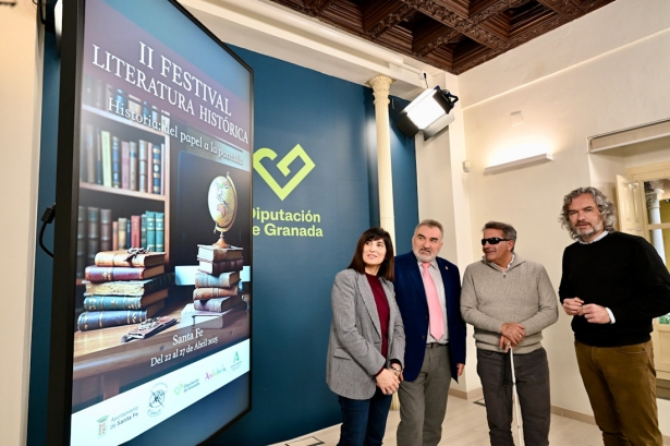 Presentación del II Festival de Literatura Histórica de Santa Fe (DIPGRA)