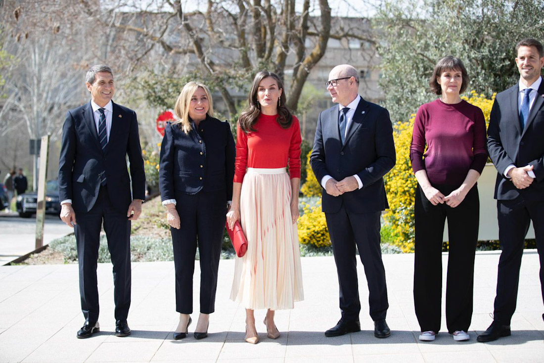 Visita de la reina a las instalaciones del Cimcyc (ANTONIO L. JUÁREZ)