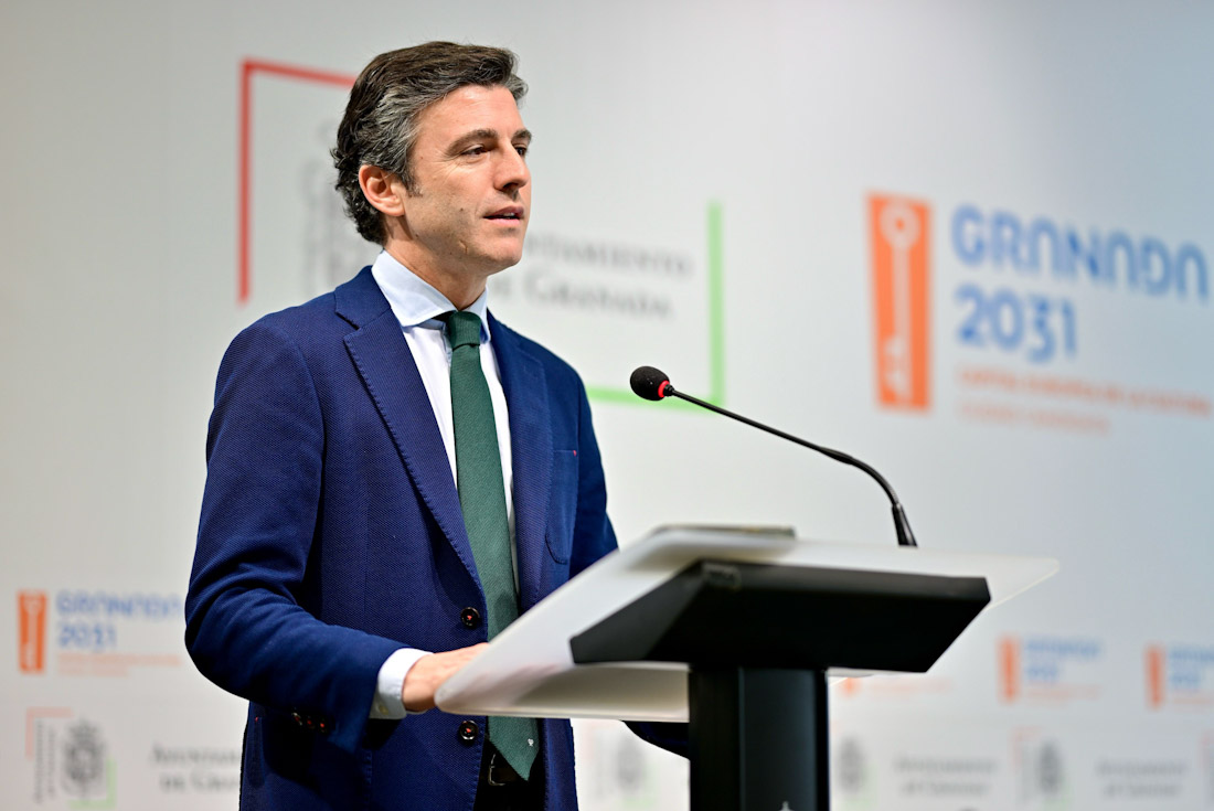 •	El portavoz del equipo de gobierno, Jorge Saavedra (AYTO. GRANADA)