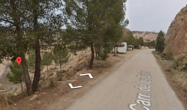 Paraje de Zújar en el que se ha producido el accidente mortal (112 ANDALUCÍA)