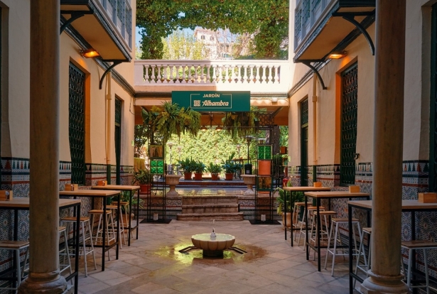 Jardín Alhambra Granada (CERVEZAS ALHAMBRA)