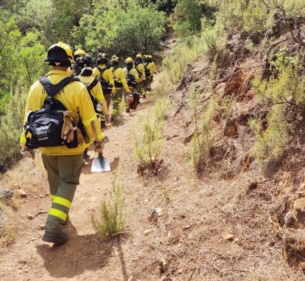 Bomberos del Infoca, en imagen de archivo (INFOCA)