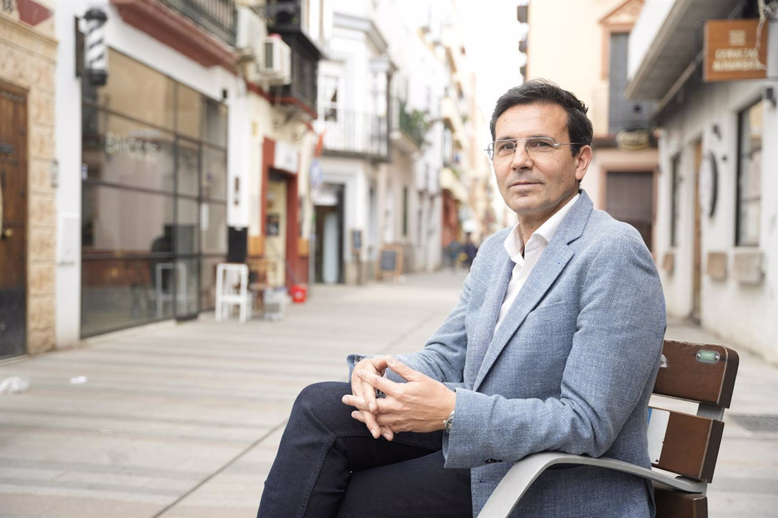 Imágenes realizadas al portavoz del PSOE-A, Francisco Cuenca (JOAQUÍN CORCHERO/EUROPA PRESS)