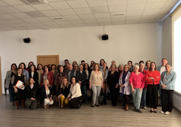 Participantes en la jornada de clausura esta mañana en Atarfe del programa Granada Rural Género (GRN)