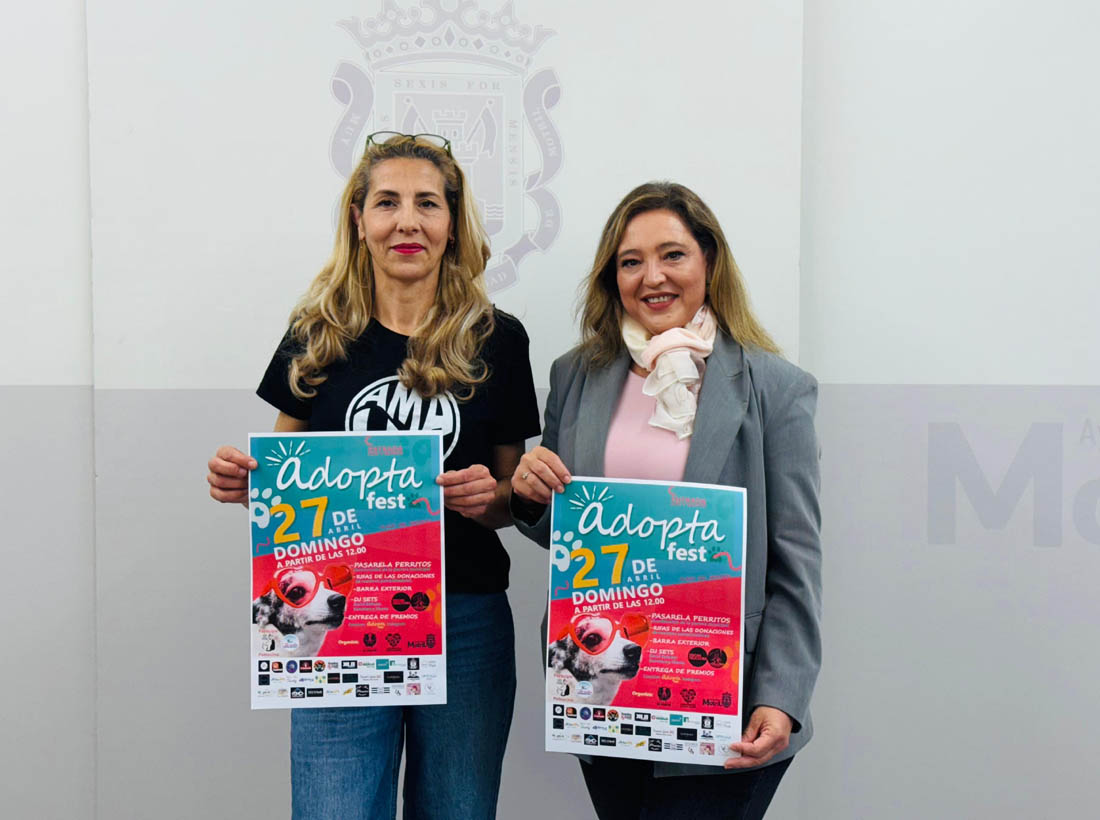 Susana Peña junto a Yolanda Lorenzo en la presentación del evento (AYTO. MOTRIL) 