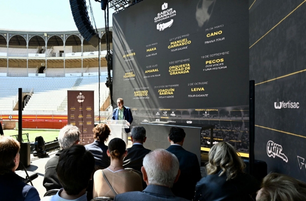 Un momento de la rueda de prensa de presentación de los conciertos (DIPUTACIÓN)