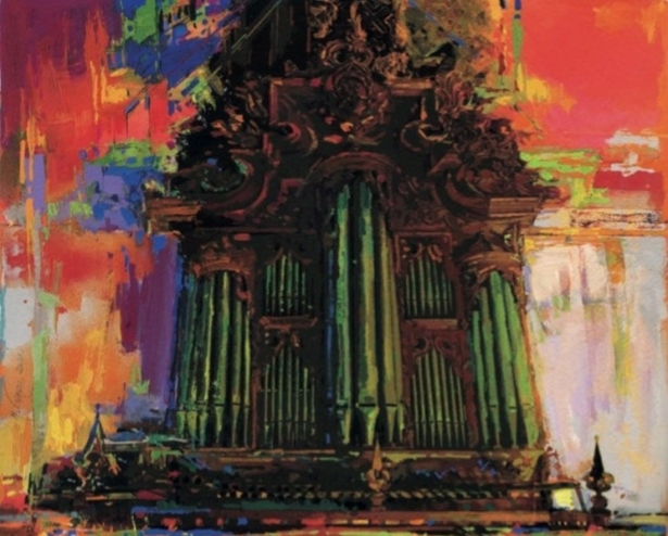 Imagen de archivo del cartel de la XX Academia Internacional de Órgano (REAL ACADEMIA DE BELLAS ARTES DE GRANADA)