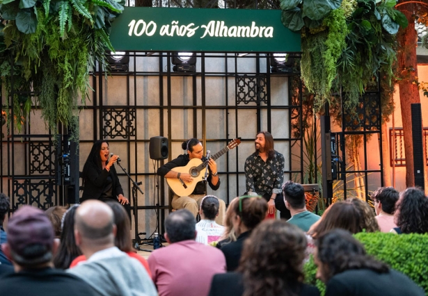 Concierto inaugural de los flamencos Saul Quirós, Antonio Cortés y Juan Carmona 